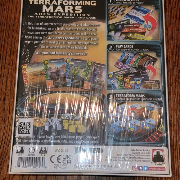 Terraforming Mars: Ares Expedition Retail Edition NEW SEALED - Picture 4 of 4